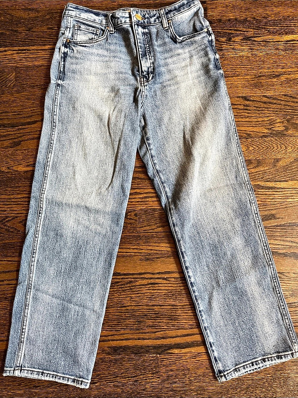 Kut from the Kloth Melissa Straight Leg Straight Leg Jeans Blue Size 6 Like New